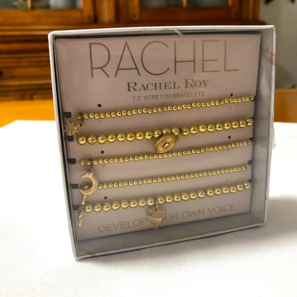 New RACHEL Rachel Roy gift bracelets set